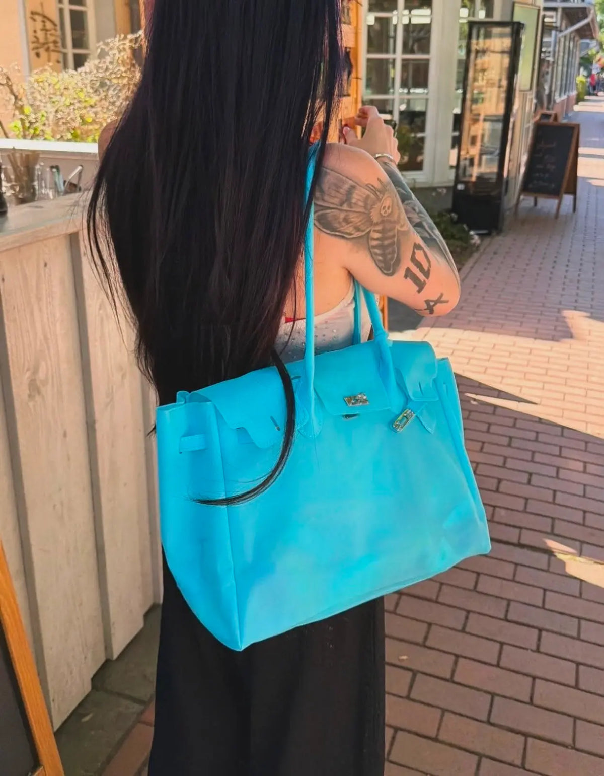 Jelly Tote Blue