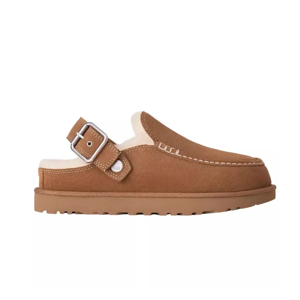 Goldenstar Evelina Clog - Chestnut